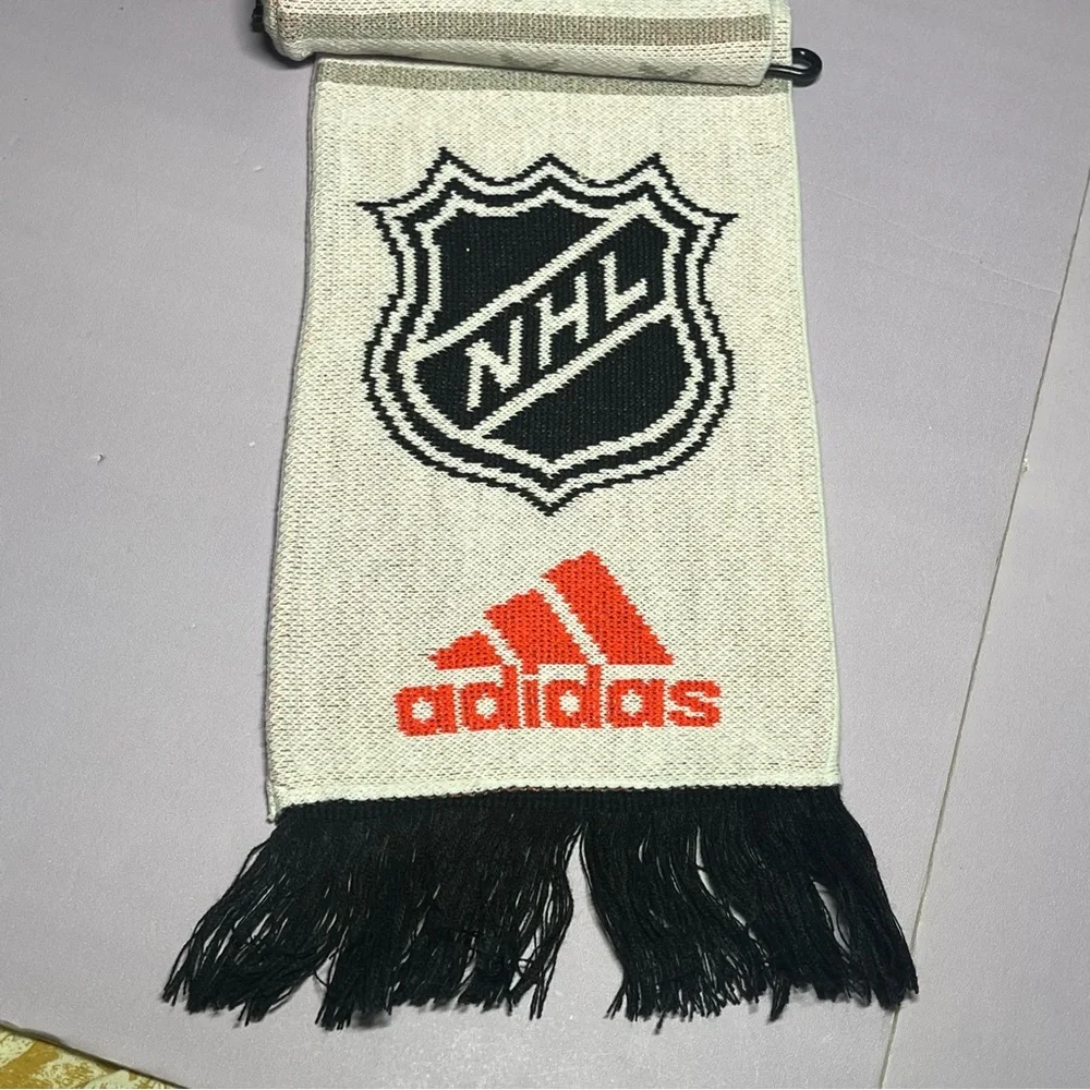 NWT NHL Adidas Tampa Bay Pacific Division Scarf All Star Game Knit Rare 2018